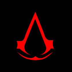 assassins creed logo black and gold - Roblox