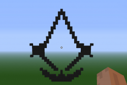 Assassins creed logo Minecraft Project