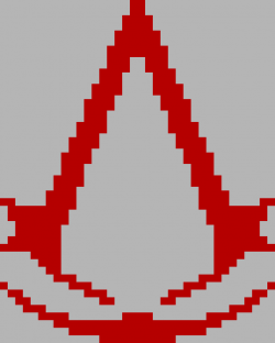 Assassins Creed Logo | Pixel Art Maker