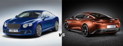You Choose: Aston Martin Vanquish or Bentley Continental GT ...