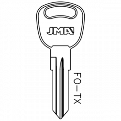 JMA Ford / Aston Martin / Jaguar FC7 / X86 Blank Key Pack Of 10