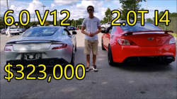 Aston Martin Vanquish vs Hyundai Genesis Coupe 2.0T