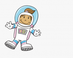 Astronaut Clipart Space Food - Cartoon Transparent Astronaut ...