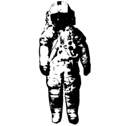 Astronaut vector clip art - Free vector image in AI and EPS ...