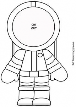 Astronaut clipart template, Astronaut template Transparent ...