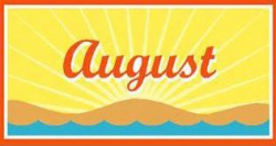 August clipart banner, August banner Transparent FREE for download ...