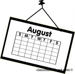 August april calendar clipart free april calendar clipartix - Clipartix