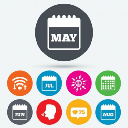 May, June, July and premium clipart - ClipartLogo.com