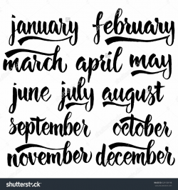 Month Names Clip Art | Search Results for “August Calendar Clip Art ...