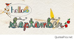 Hello September Goodbye August Clipart Banners FB Cover