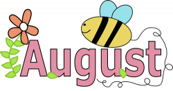 August Themes Clipart