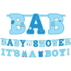 It\'s a Boy Baby Shower Banners 2ct