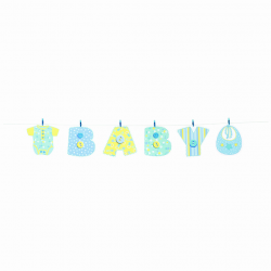 Baby Clothesline Clipart - Clip Art Library