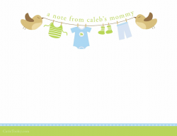 Baby Clothesline Clipart - Clip Art Library