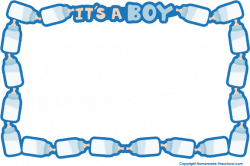 Free Baby Shower Borders Clipart | Free download best Free Baby ...