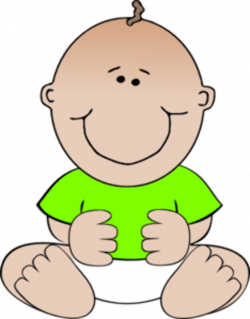 Green Baby Sitting Clip Art at Clker.com - vector clip art online ...