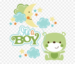 It\'s A Boy Svg Scrapbook Collection Baby Boy Svg Files - Its A Boy ...