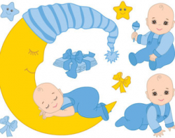 Collection of Baby boy clipart | Free download best Baby boy clipart ...