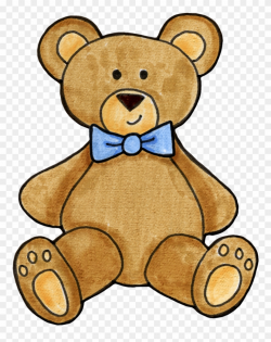 Teddy Bear Clipart Boy, Bear Illustration, Crewel Embroidery ...