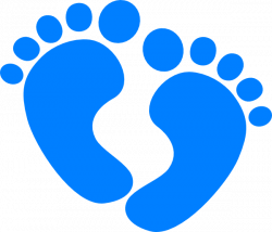 Baby Feet Clip Art - 50 cliparts