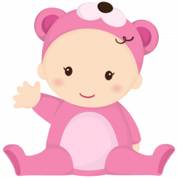 Dibujos. Clipart. Digi stamps - Minus - Baby pink - Bebé | CUTIES ...