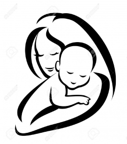 Mother And Baby Clipart Free | Free download best Mother And Baby ...