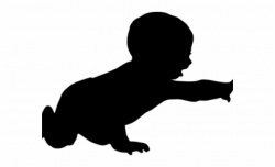 Baby Crawling Silhouette Png Free PNG Images & Clipart Download ...