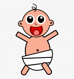 Free Cute Happy Baby Clip Art - Simple Baby Clipart PNG Image ...