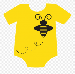 Clipart Baby Cloth - Yellow Baby Onesie Clipart - Png Download ...