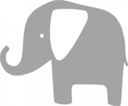 Free Gray Elephant Cliparts, Download Free Clip Art, Free ...