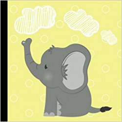 Yellow Elephant Baby Shower Guest Book: Beautiful Yellow ...