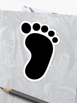 Cute baby feet Clipart | Sticker