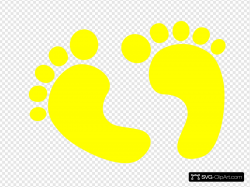 Download for free 10 PNG Baby feet clip art yellow top ...