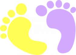Baby Feet Clip Art at Clker.com - vector clip art online ...