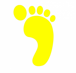 Footprint - Yellow Free Stock Photo - Public Domain Pictures