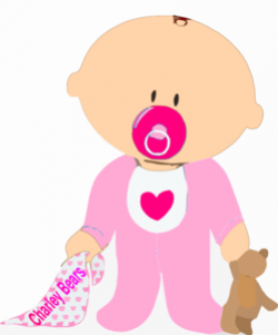 Baby Girl Clip Art at Clker.com - vector clip art online, royalty ...