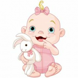 121 Best baby girl clipart images in 2017 | Baby clip art, Baby ...