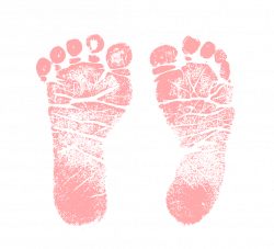Baby Girl Feet Clip Art Pics For Pink Baby Footprint Clipart ...