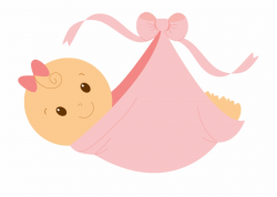 Baby Girl Clip Art - Baby Shower Clip Art Girl, Transparent Png ...
