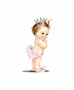 Princess Baby Girl Clipart - Clip Art Library