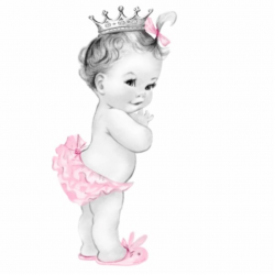 Princess Baby Girl Clipart - Clip Art Library