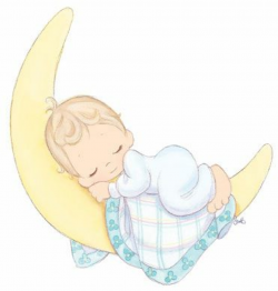 New Baby Girl Clipart Sleeping. Snowjet.co - Clip Art Library