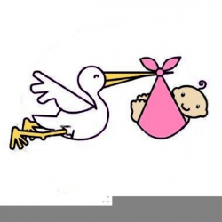 Baby girl clipart stork » Clipart Portal