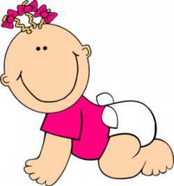Babygirl Clip Art at Clker.com - vector clip art online, royalty ...