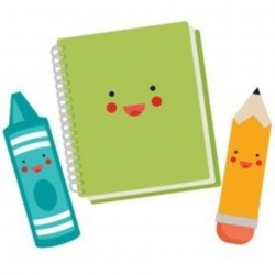 Cute School Supplies Clipart | Furniture Walpaper