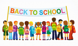 Kids Going To School Clipart | Free download best Kids Going To ...