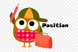 Position By Yaqubali1 - Back To School Owl Clipart - Png Download ...