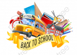 Back,to,school, School Clipart, Vector Bus, Back PNG and Vector with ...