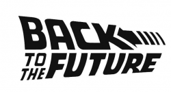 Back to The Future Inspired Movie Logo Vinyl Decal for Car, Home, Yeti  Tumbler, Electronics