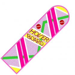 back to the future hoverboard coloring page - Google Search ...
